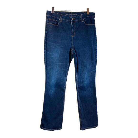 Levi’s Women’s Jeans 524 Superlow Raw Hem Bootcut Low Rise Size Junior’s 17M - Picture 1 of 10